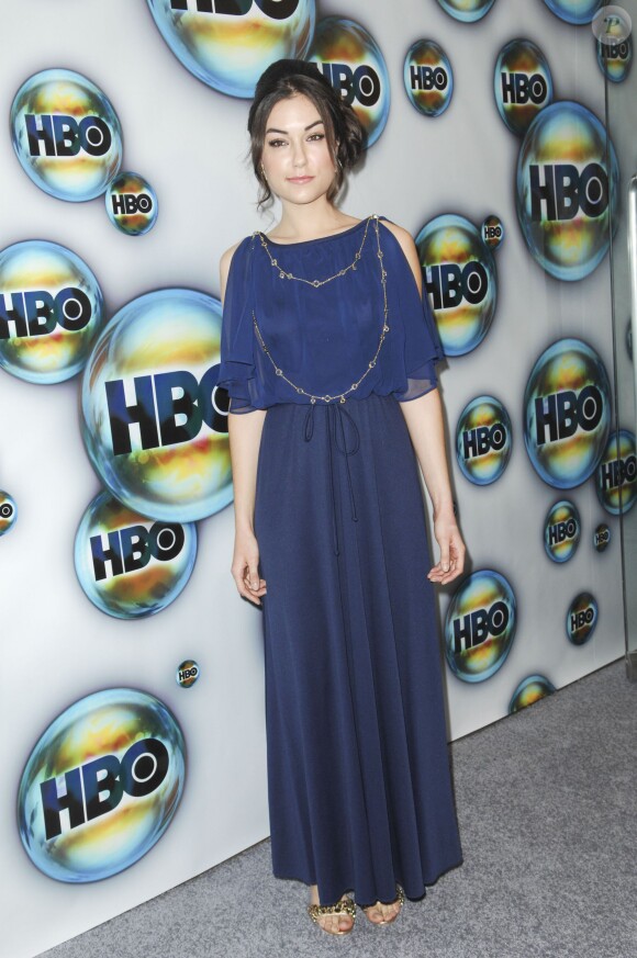 Sasha Grey à la soirée HBO pour les Golden Globe Awards à Los Angeles,le 15 janvier 2012.