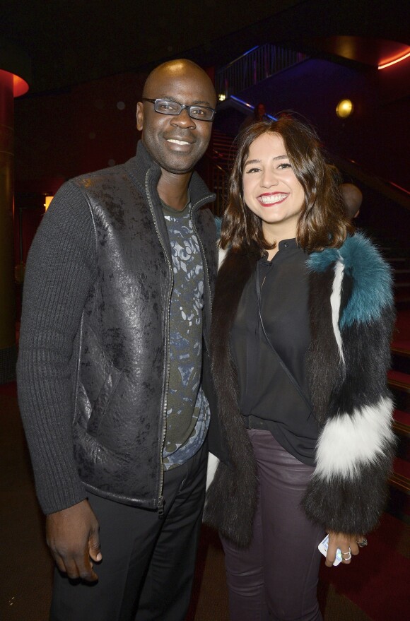 Lilian Thuram et Izïa Higelin - Avant-Première du film "Samba" au Gaumont Champs-Elysées Marignan à Paris pour l'association "Cé Ke du Bonheur" à Paris le 14 octobre 2014.