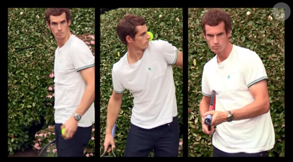 Andy Murray, auditionne pour s'incarner dans son biopic Andy Murray, The Movie