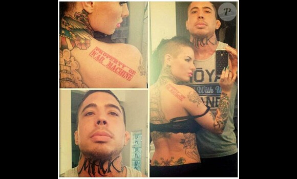 Property of War Machine ? Sûrement plus maintenant... Christy Mack, star montante du X, a été gravement battue en août 2014 par son boyfriend War Machine (Jonathan Koppenhaver). Habitué des condamnations pour violences, il est en cavale et recherché par la police.