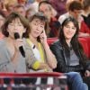 Exclu : Jane Birkin et ses trois filles à l'enregitrement de Vivement Dimanche, janvier 2013.
