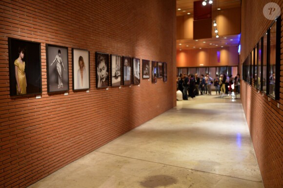 Exposition de portraits d'actrices en hommage à la photographe Kate Barry lors du festival du film de Rome. Le 23 octobre 2014.