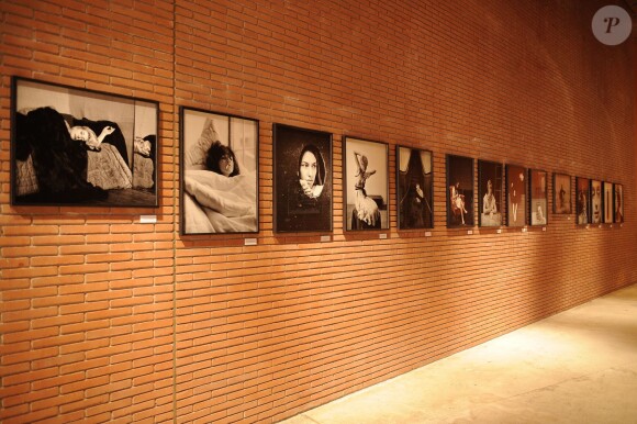 Exposition de portraits d'actrices en hommage à la photographe Kate Barry lors du festival du film de Rome. Le 23 octobre 2014.