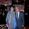 Exclusif - Laurent Dassault et sa femme Martine lors de la projection en avant-première du film "Samba" au Cinéma Katara du Royal Monceau-Raffles Paris le 14 octobre 2014, organisé par l'Hôtel Guanahani & SPA.