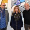 Exclusif - Grégoire Guillemin, Marie-Amélie Seigner et François Berléand - Vernissage de l'exposition "Vieux, nous ? Jamais !", organisée pour les 60 ans de Damart, à la galerie L'Imprimerie à Paris, le 16 octobre 2014.
