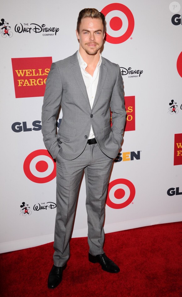 Derek Hough lors des Respect Awards de GLSEN à Los Angeles, le 17 octobre 2014. 
