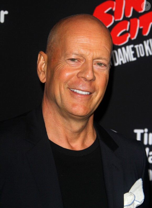 Bruce Willis à la première de 'Sin City: A Dame To Kill For', à Hollywood, le 19 août 2014.