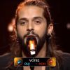Le candidat Gael Lopes - Quatrième prime de "Rising Star" sur M6. Jeudi 16 octobre 2014.