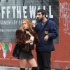 Scout Willis avec son nouveau boyfriend Matt Sukkar dans les rues de New York, le 23 octobre 2014.