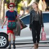 Exclusif - Tallulah Willis et Blanda Eggenschwiler font du shopping à West Hollywood, le 21 octobre 2014.