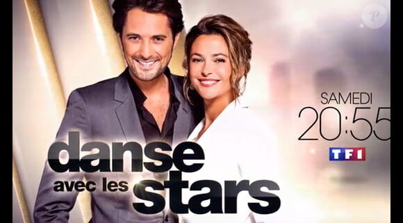 Vincent Cerutti et Sandrine Quétier présentent Danse avec les stars.