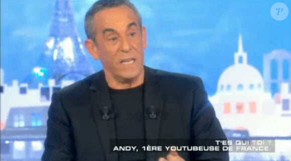 Thierry Ardisson, dans Salut les Terriens ! sur Canal+, le samedi 25 octobre 2014.