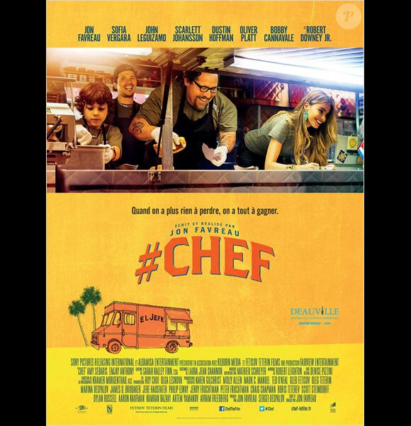 Affiche du film #Chef, en salles le 29 octobre