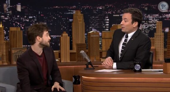 Daniel Radcliffe était invité de Jimmy Fallon, le 28 octobre 2014