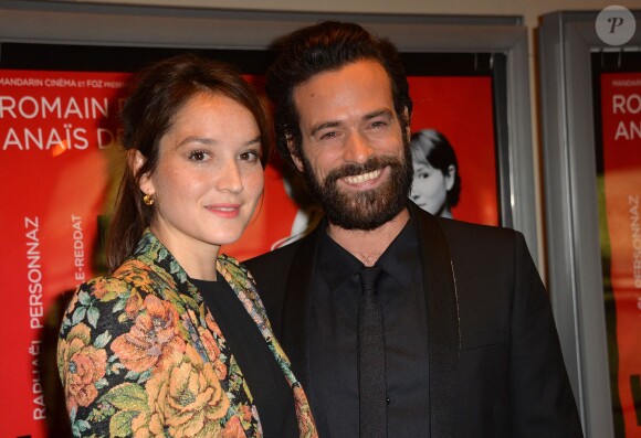 Anaïs Demoustier et Romain Duris - Avant-première du film Une Nouvelle Amie au cinéma MK2 Bibliothèque à Paris, le 3 novembre 2014