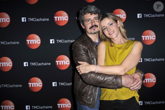 Laure Guibert et Philippe Vasseur - Showcase de Elsa Esnoult au Divan Du Monde à Paris, le 4 novembre 2014.