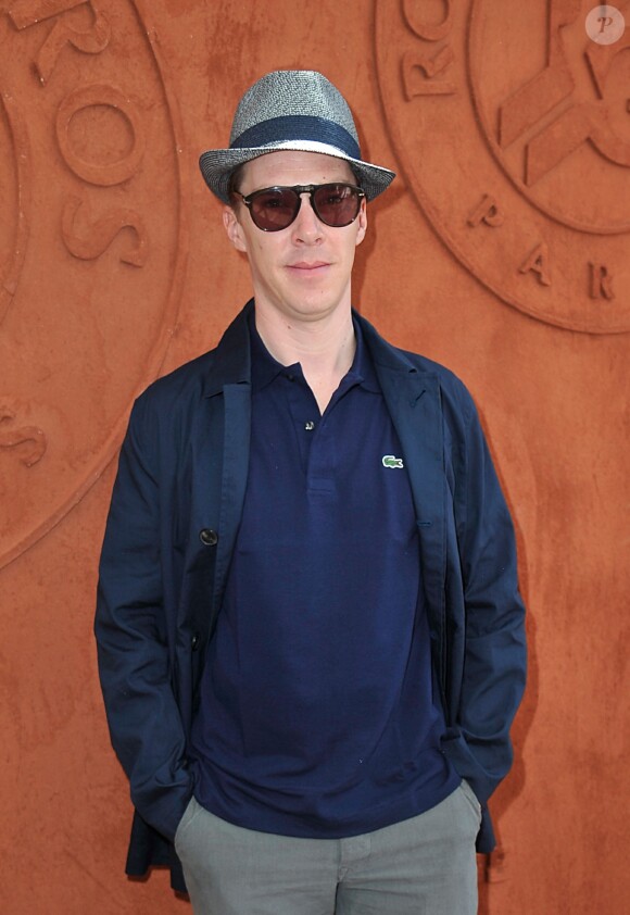 Benedict Cumberbatch - People au village des Internationaux de France de tennis de Roland Garros à Paris, le 8 juin 2014. 