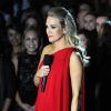 La chanteuse Carrie Underwood lors de la cérémonie des CMA Awards à Nashville, le 5 novembre 2014.