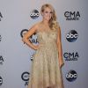 Carrie Underwood lors de la cérémonie des CMA Awards à Nashville, le 5 novembre 2014.