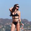 Abigail Ratchford en pleine séance photo pour 138 Water, dans une villa de Beverly Hills. Le 14 octobre 2014.