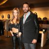Nabilla Benattia et son compagnon Thomas Vergara - Inauguration de la marque de Nabilla " Blooshop by Nabilla Benattia" au magasin Blooshop de O'Parinor à Aulnay sous Bois. Le 17 septembre 2014
