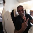 Adriano en route pour la France - photo publiée sur son compte Instagram le 30 octobre 2014