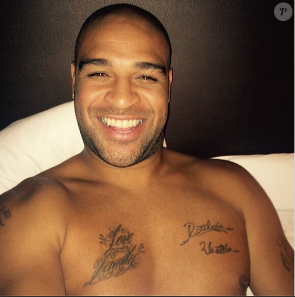 Adriano - photo publiée sur son compte Instagram le 4 novembre 2014