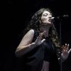 Lorde en concert au festival Austin City Limits Music Festival. Le 12 octobre 2014.