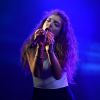 Lorde sur la scène du Radio 1's Big Weekend à Glasgow. Le 24 mai 2014.