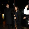 Kim Kardashian arrive au 45 Park Lane pour dîner avec sa petite soeur Khloé. Londres, le 8 novembre 2014.
