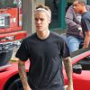 Justin Bieber se rend au centre commercial de West Hollywood, le 14 octobre 2014.