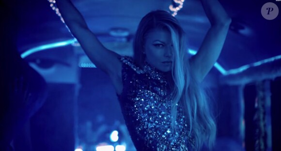 Image du clip de Fergie - L.A. Love (La La) - réalisé par Fatima Robinson, novembre 2014.