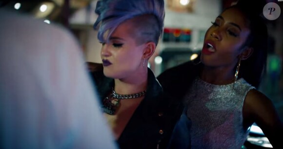Image du clip de Fergie - L.A. Love (La La) - réalisé par Fatima Robinson, novembre 2014.