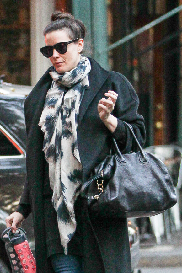Liv Tyler enceinte à New York le 10 novembre 2014.