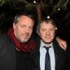 Exclusif - Christophe Kulikowski et Thierry Rey - Soirée annuelle de l'association des journalistes niçois de Paris au restaurant du Chalet des Îles au Bois de Boulogne le 3 novembre 2014.