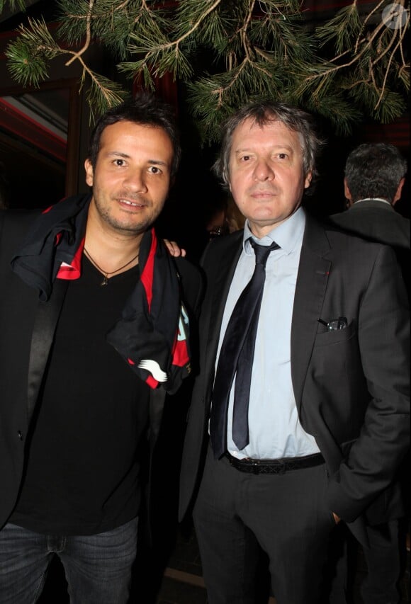 Exclusif - Laurent Barat et Thierry Rey - Soirée annuelle de l'association des journalistes niçois de Paris au restaurant du Chalet des Îles au Bois de Boulogne le 3 novembre 2014.