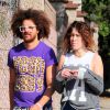 Redfoo des LMFAO se promène avec une jolie brune dans les rues de West Hollywood, le 13 novembre 2014