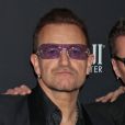  U2 apr&egrave;s les Golden Globe Awards &agrave; Los Angeles, le 12 janvier 2014. 