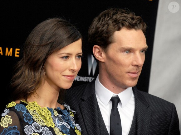 Sophie Hunter et Benedict Cumberbatch à la première d'Imitation Game au Ziegfeld Theater, New York, le 17 novembre 2014.