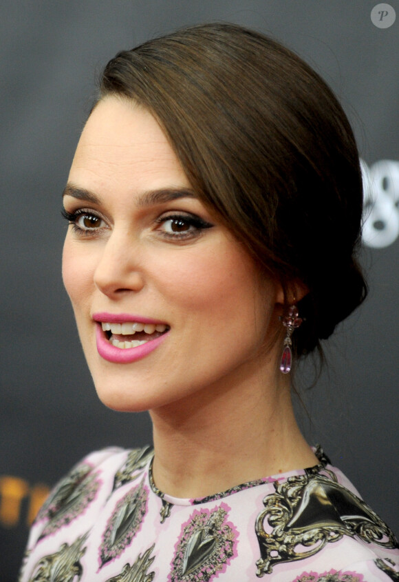 Keira Knightley lors de la première du film Imitation Game au Ziegfeld Theater, New York, le 17 novembre 2014.