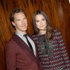 Benedict Cumberbatch, Keira Knightley lors d'un dîner à New York le 17 novembre 20144.