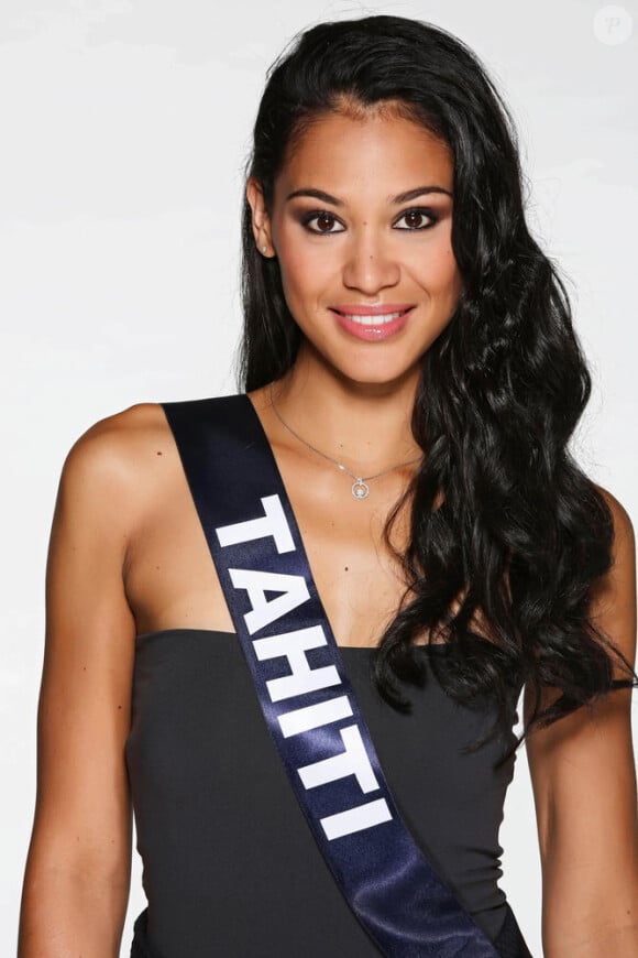 Hinarere Taputu, Miss Tahiti, candidate à l'élection Miss France 2015