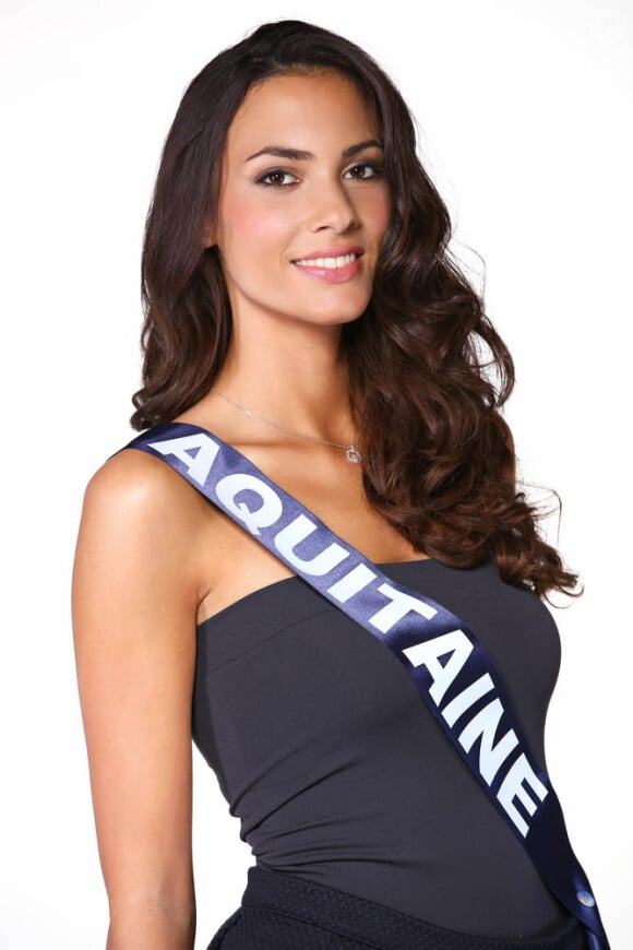 Malaurie Eugenie, Miss Aquitaine, candidate à l'élection Miss France 2015