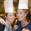Luana Belmondo, Marianne James durant la finale du "Cook Master" à l'hôtel Fouquet's Barrière à Paris le 17 novembre 2014.
