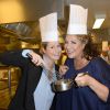Luana Belmondo, Marianne James lors de la finale du "Cook Master" à l'hôtel Fouquet’s Barrière à Paris le 17 novembre 2014.
