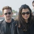  Le chanteur Bono et sa femme Ali Hewson quittent Venise, le 29 septembre 2014 apr&egrave;s avoir assist&eacute; ce week-end au mariage de George Clooney et sa femme Amal Alamuddin. 