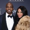 Adrian Peterson et son épouse Ashley Brown lors d'un gala à New York le 1er février 2014