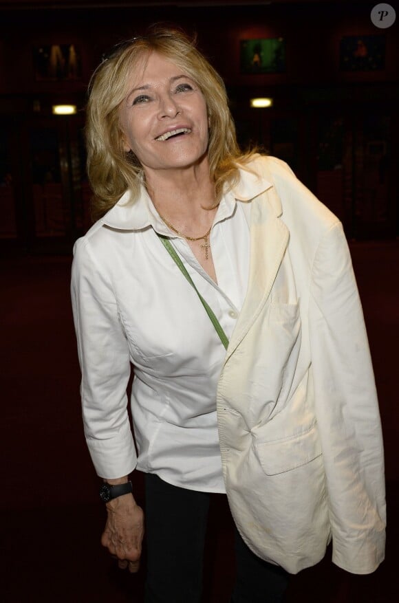 Nathalie Delon - 100e du spectacle "Mugler Follies" au Théâtre le Comédia à Paris le 26 mai 2014.
