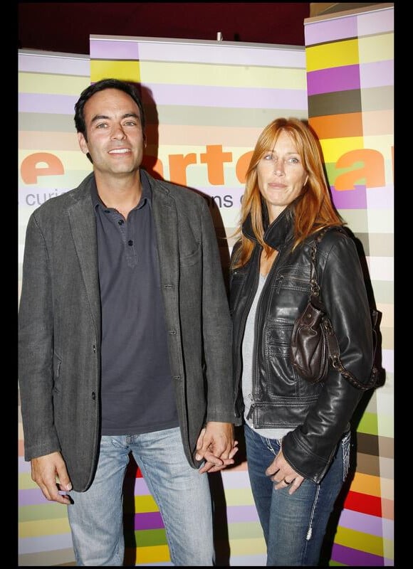 Anthony Delon et son ex-épouse Sophie Clérico au théâtre le 10 septembre 2007