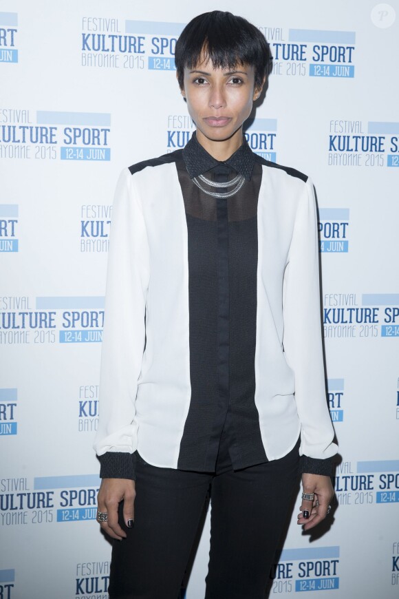 Sonia Rolland - Présentation du festival "Kulture Sport" lors d'une conférence de presse au cinéma Panthéon, à Paris le 24 novembre 2014